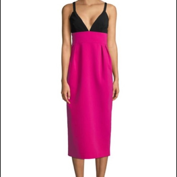 Jill Jill Stuart Dresses & Skirts - Jill Jill Stuart Begonia Pink Colorblock Sheath Sz